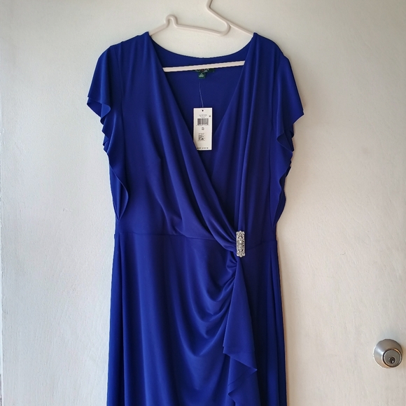 NWT Ralph Lauren *pristine* Stretch Formal Dress - Picture 3 of 9